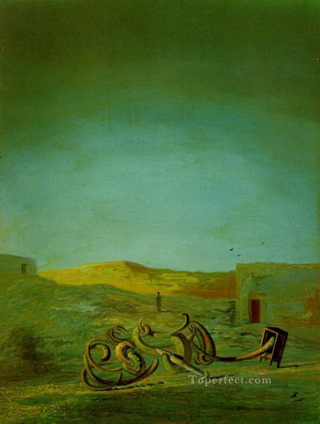 Desert Landscape Surrealist Oil Paintings